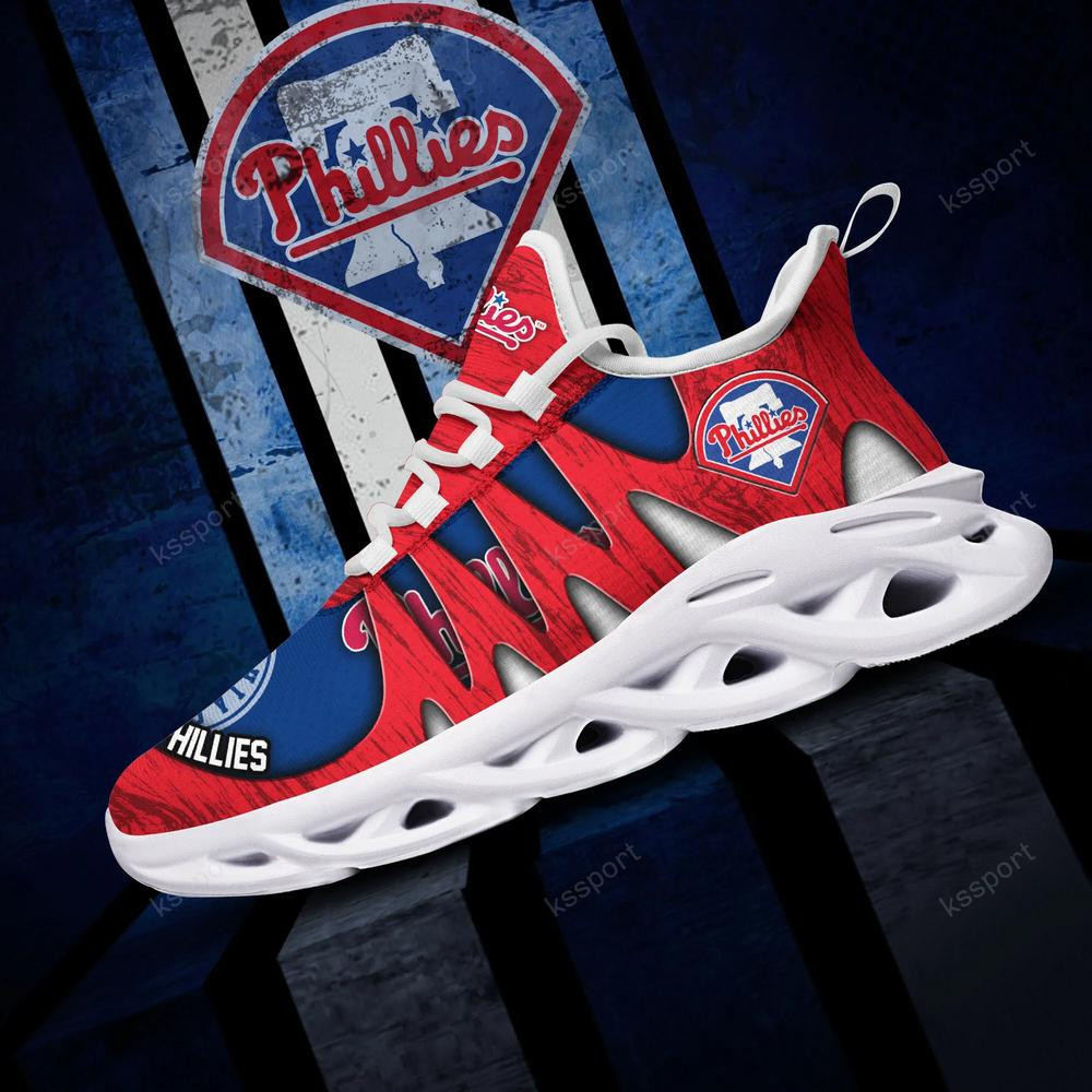 Philadelphia Phillies Max Soul Shoes, Running Sneakers