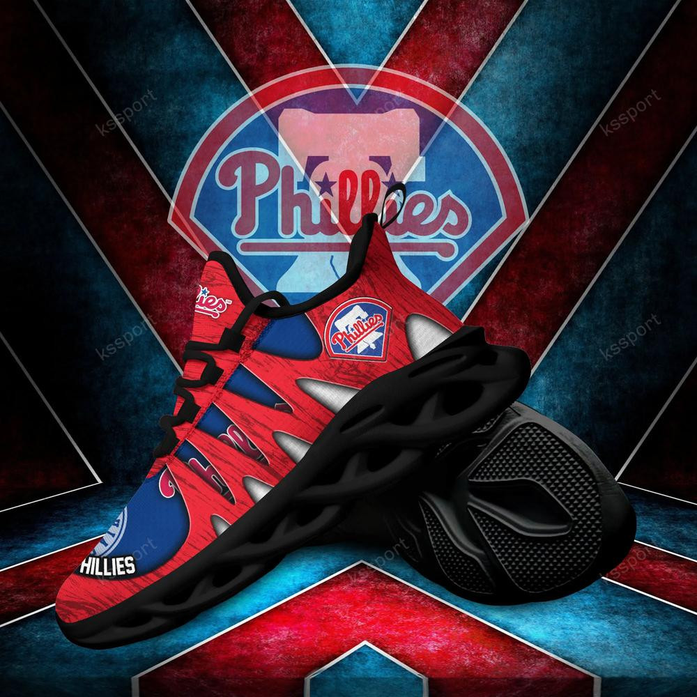 Philadelphia Phillies Max Soul Shoes, Running Sneakers
