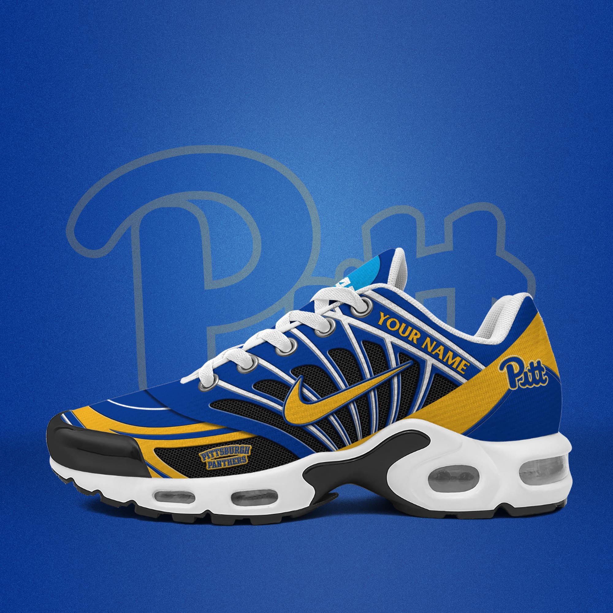 Pittsburgh Panthers TN Shoes 2026 Version Custom Name