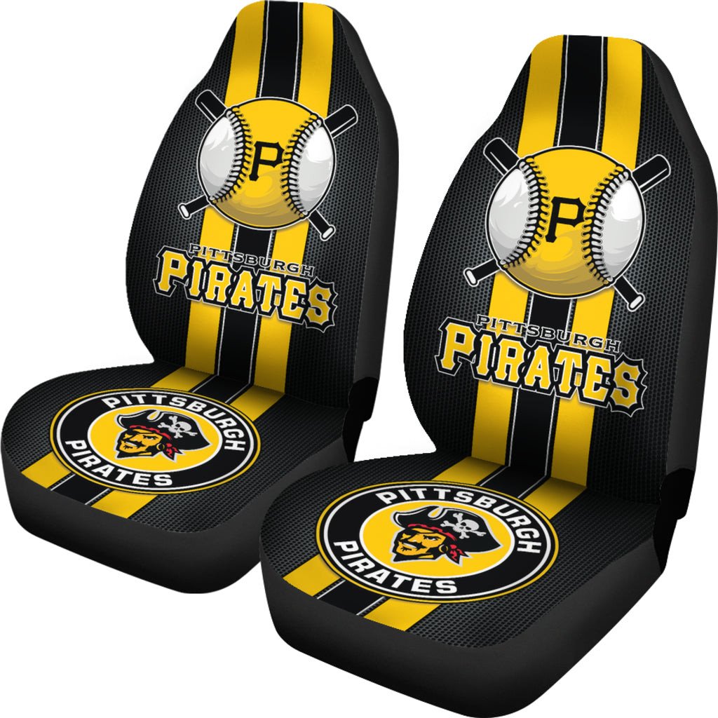 Pittsburgh Pirates Car Seat Covers MBL Baseball Ph220914-23
