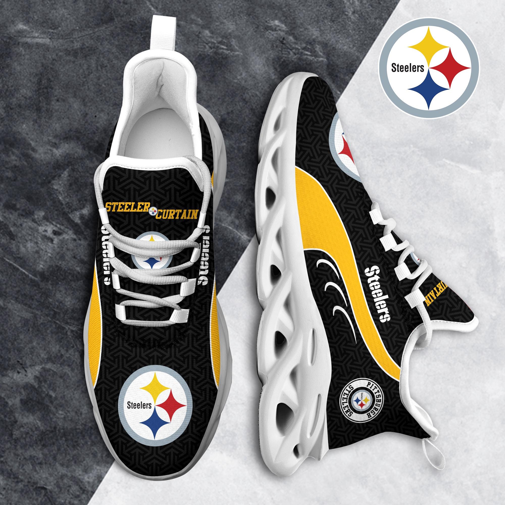 Pittsburgh Steelers Clunky Shoes T-42107