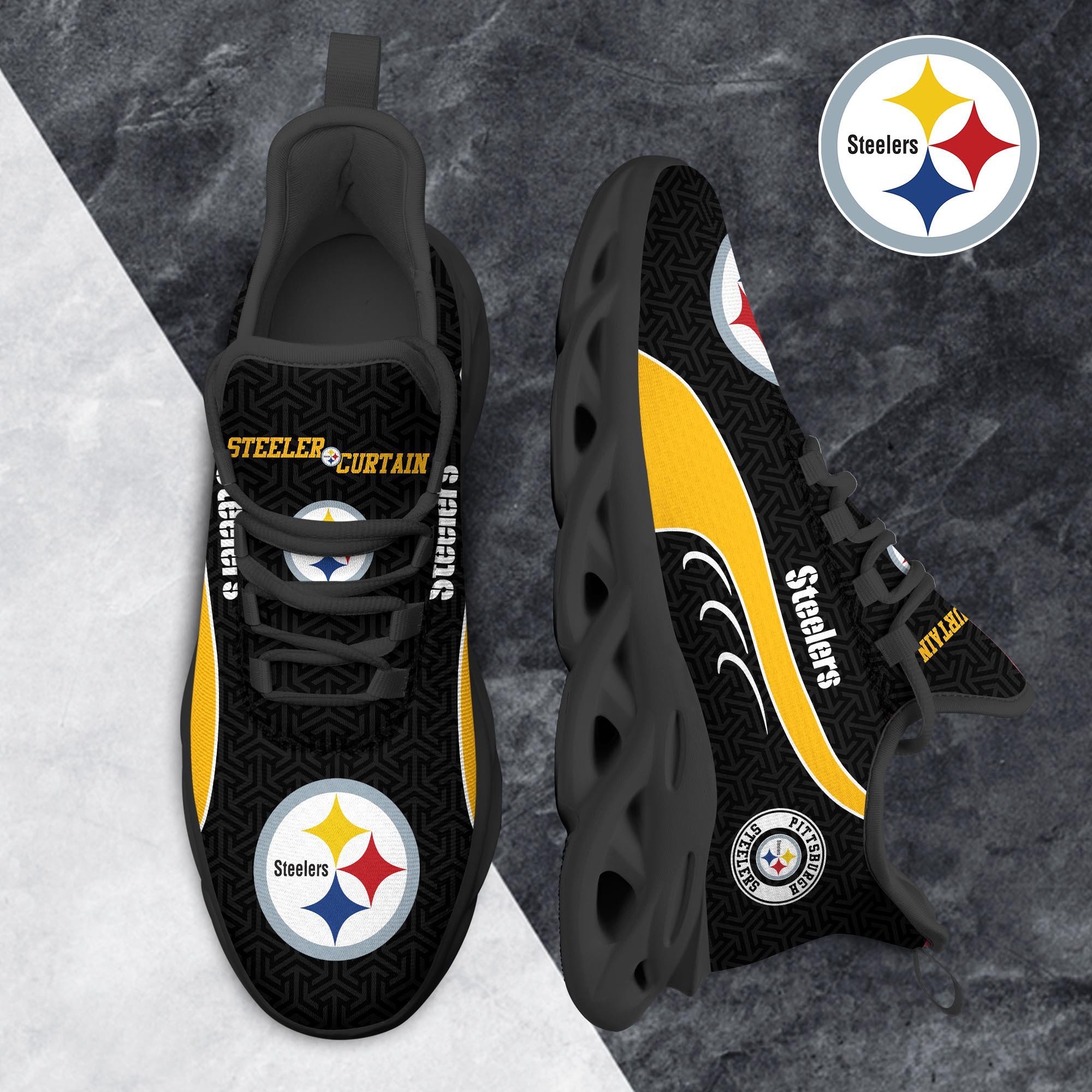 Pittsburgh Steelers Clunky Shoes T-42107