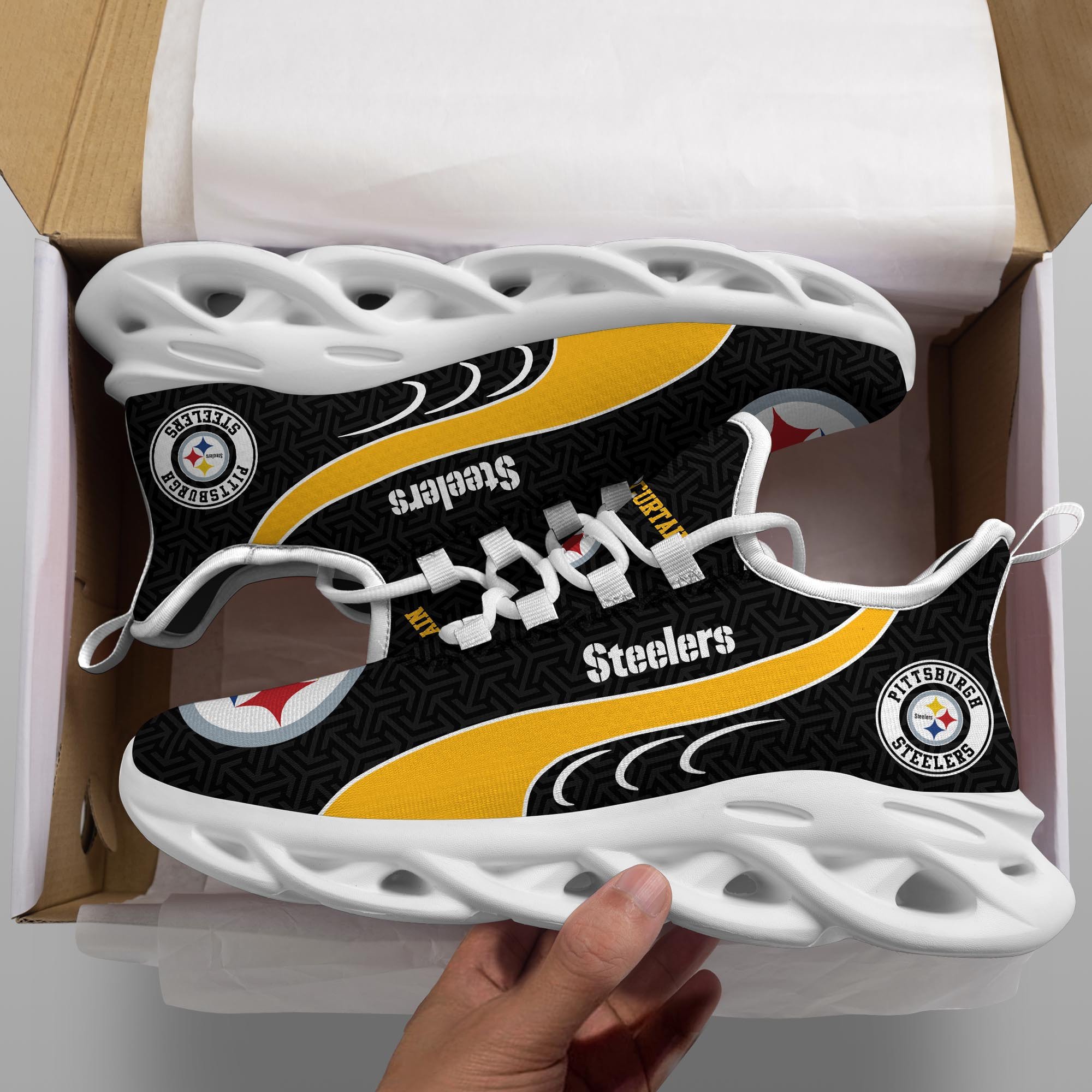 Pittsburgh Steelers Clunky Shoes T-42107