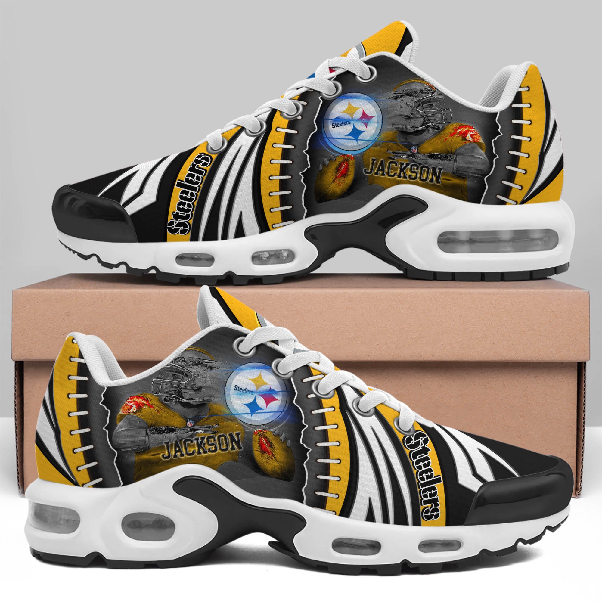 Pittsburgh Steelers TN Shoes 2026 Version Custom Your Name 919