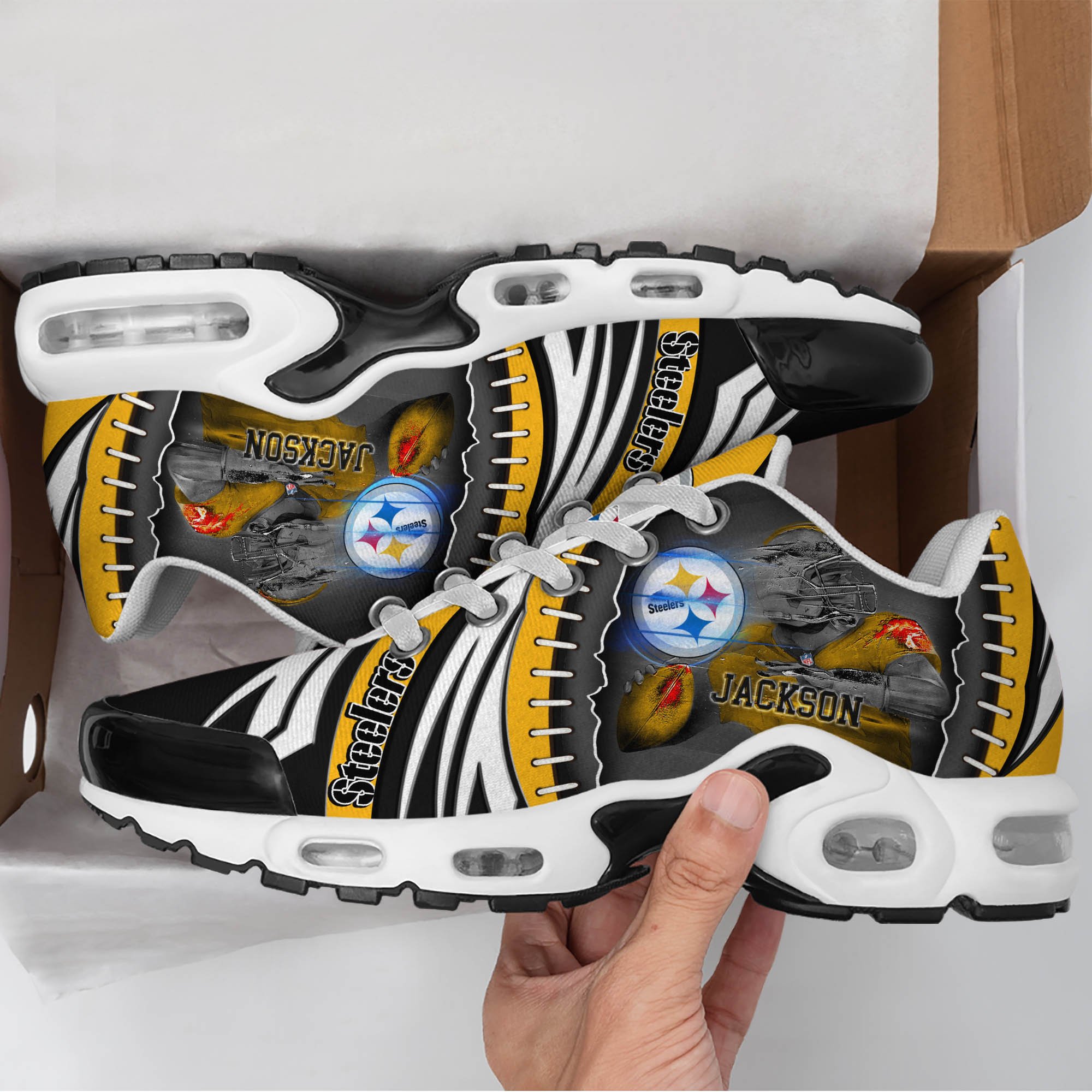 Pittsburgh Steelers TN Shoes 2026 Version Custom Your Name 919