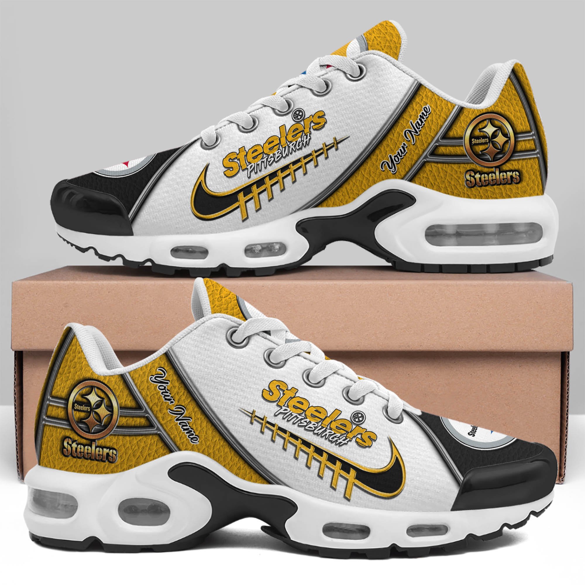 Pittsburgh Steelers TN Shoes 2026 Version Custom Your Name, Football Team Shoes 516