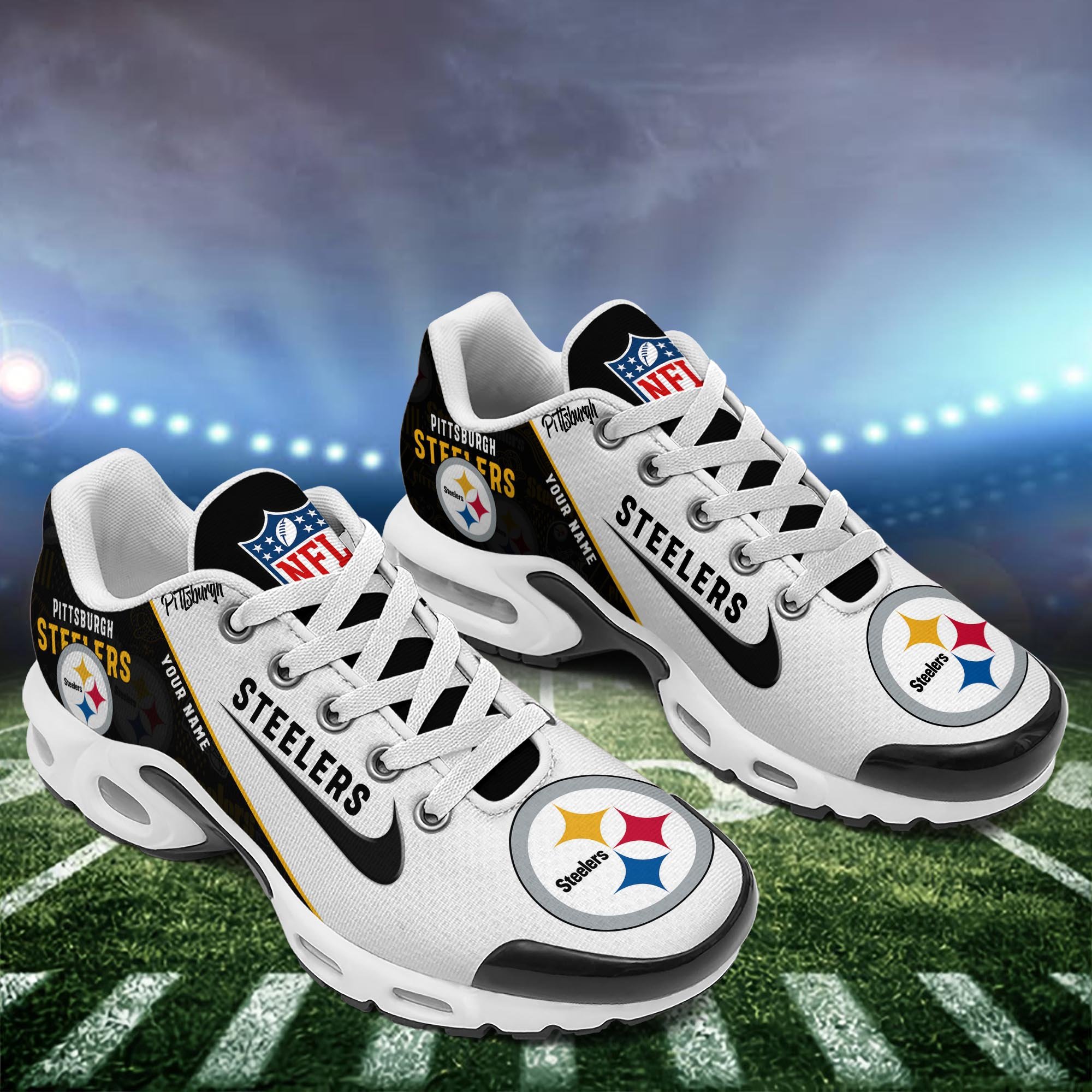 Pittsburgh Steelers TN Shoes 2026 Versions Custom Your Name 670