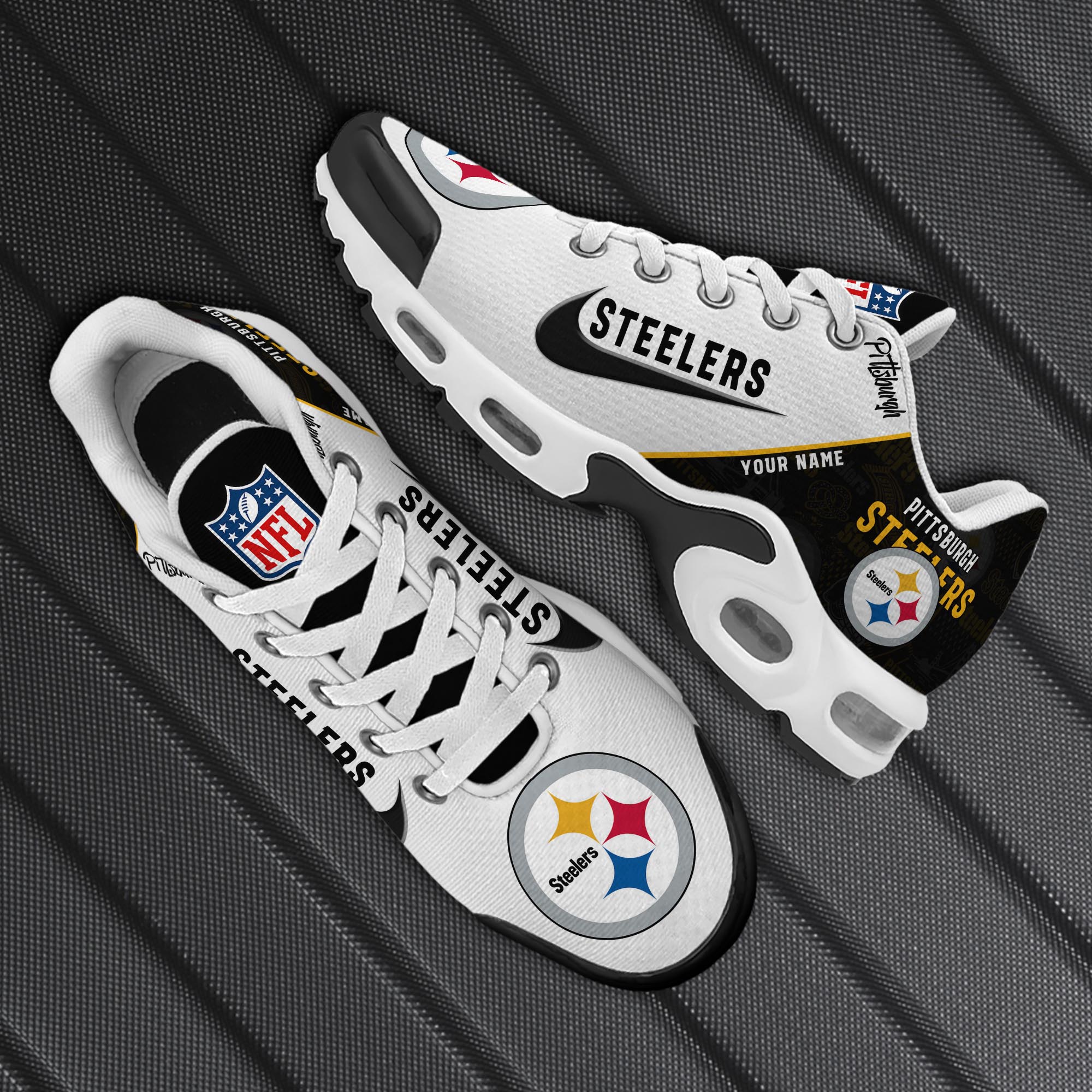 Pittsburgh Steelers TN Shoes 2026 Versions Custom Your Name 670