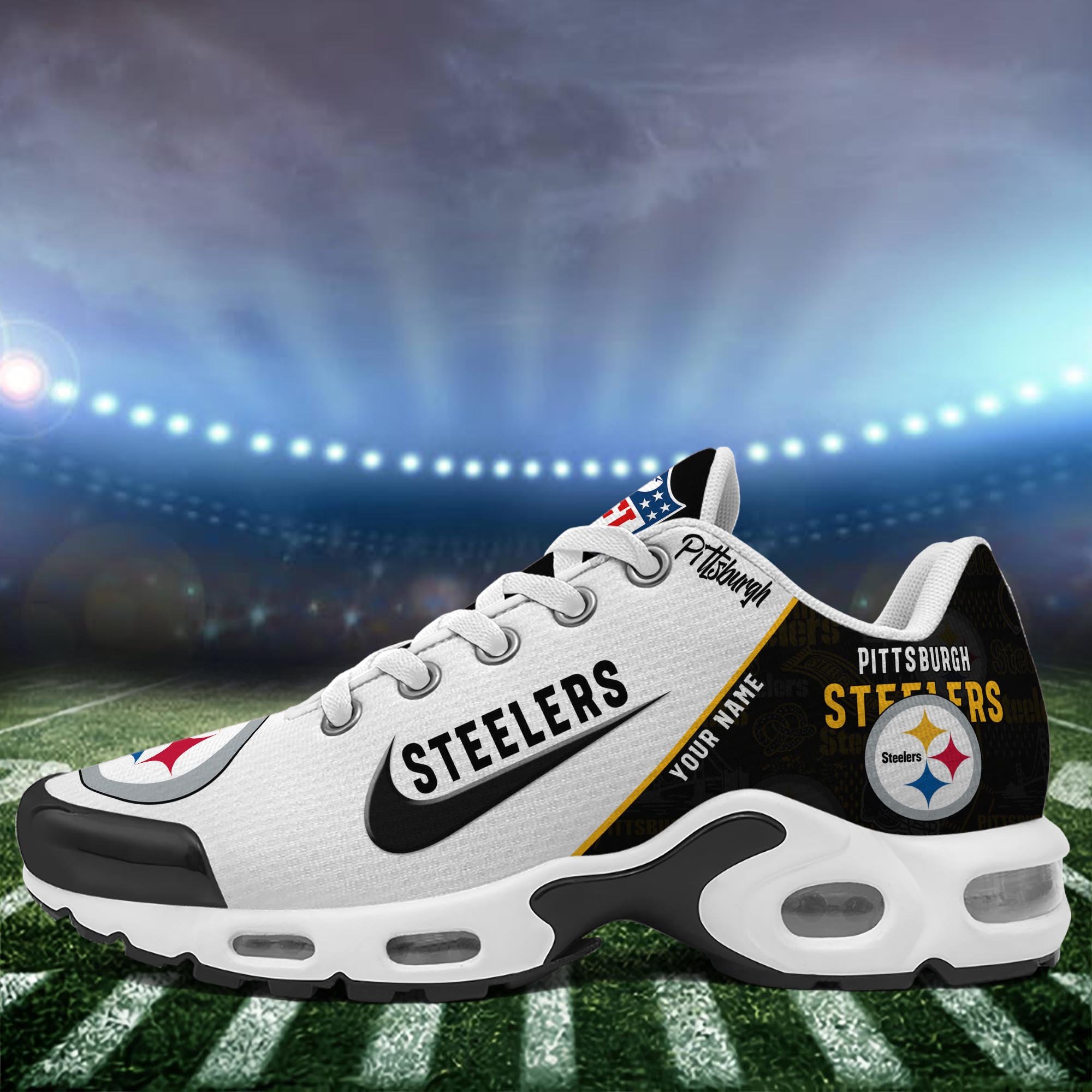 Pittsburgh Steelers TN Shoes 2026 Versions Custom Your Name 670