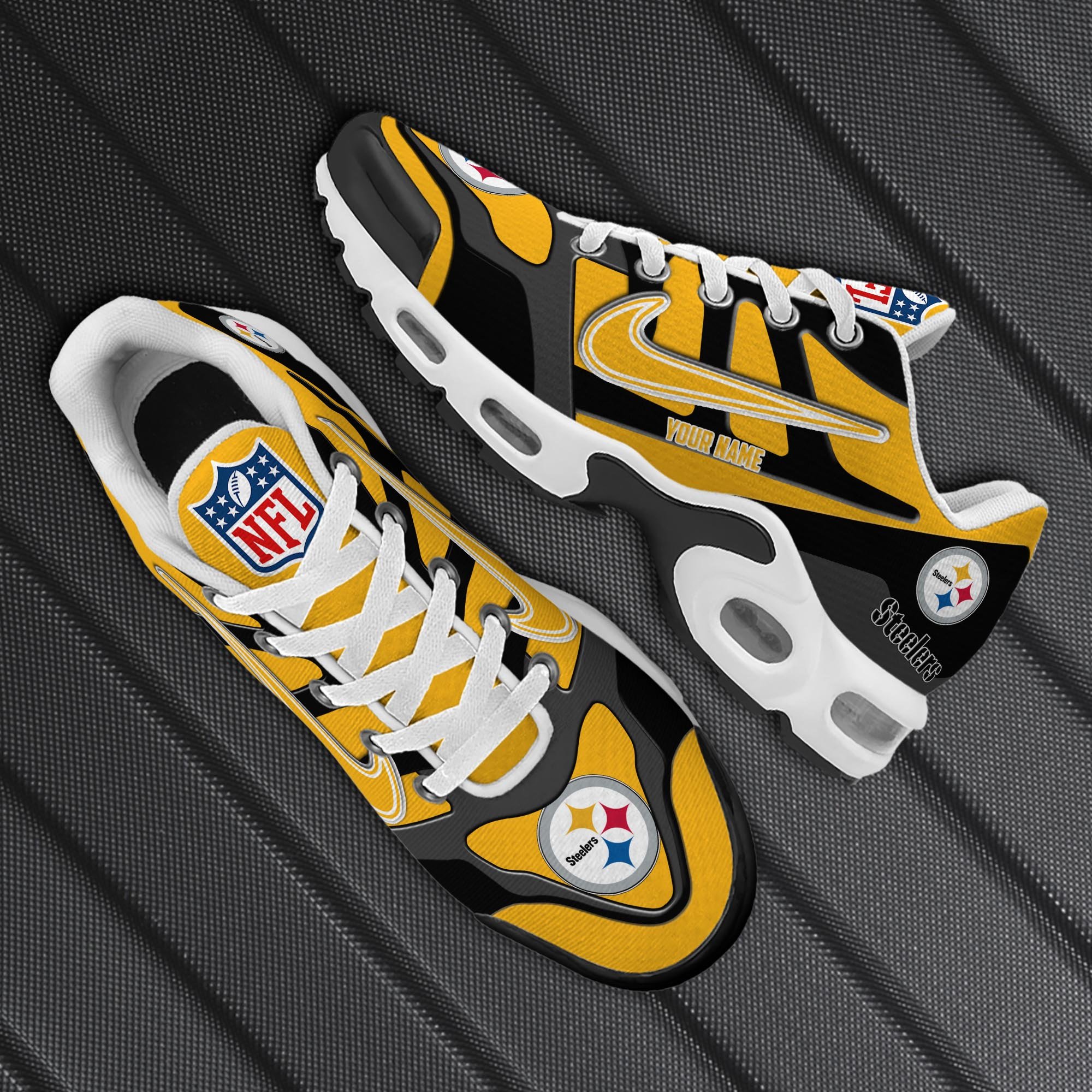 Pittsburgh Steelers TN Shoes Custom Your Name