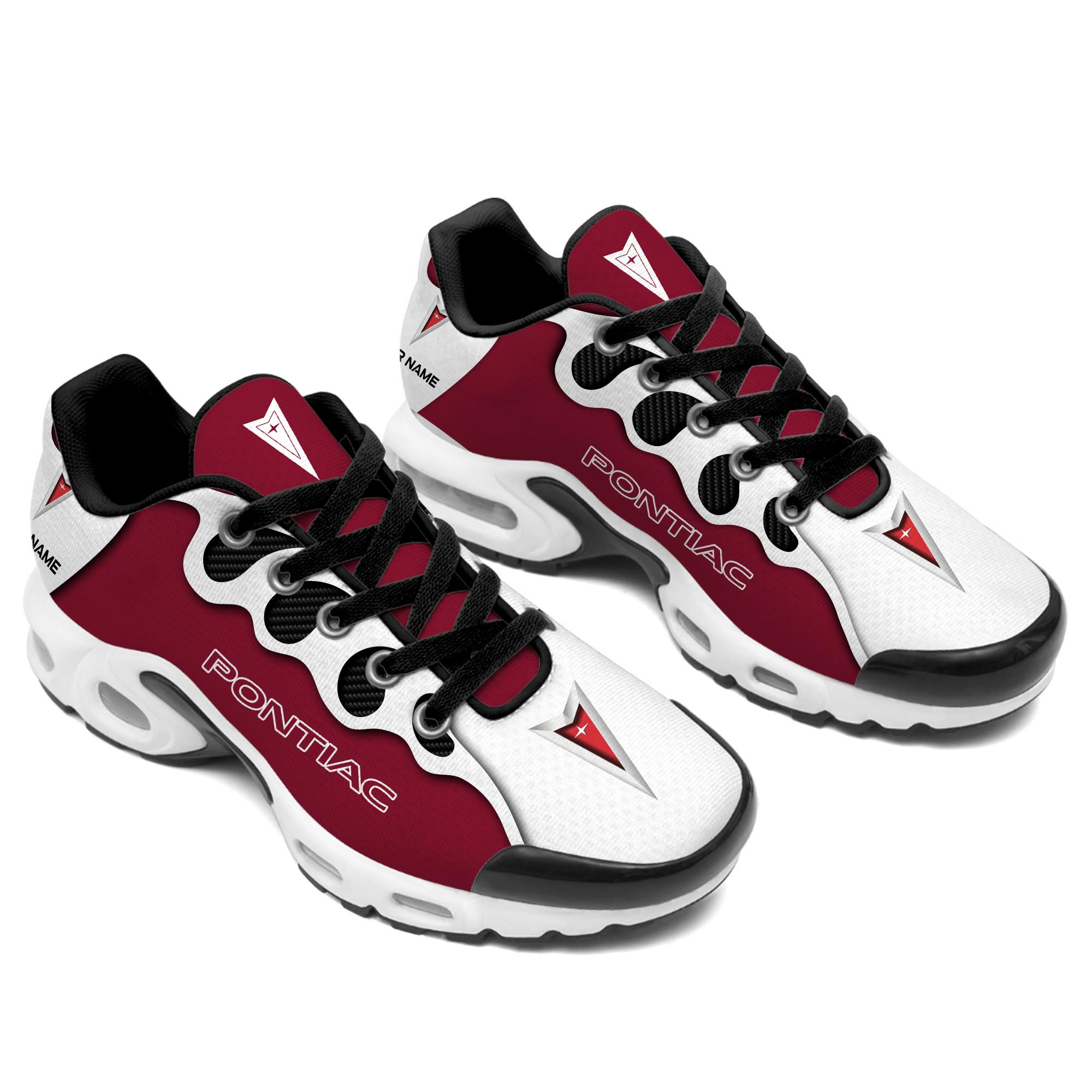Pontiac Personalized Name Air Cushion Sports Shoes 0424
