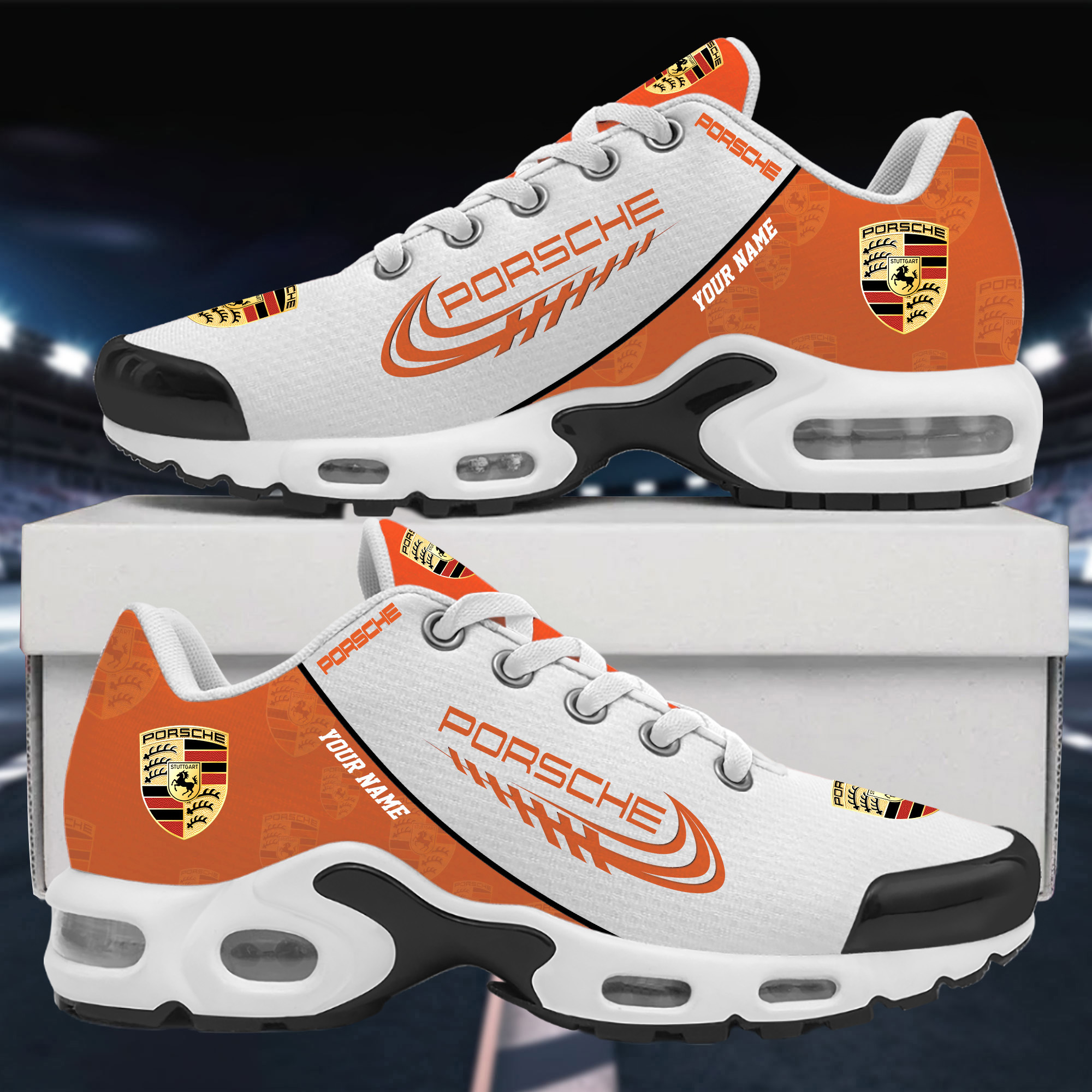 Porsche Custom Name Sport Shoes VS40