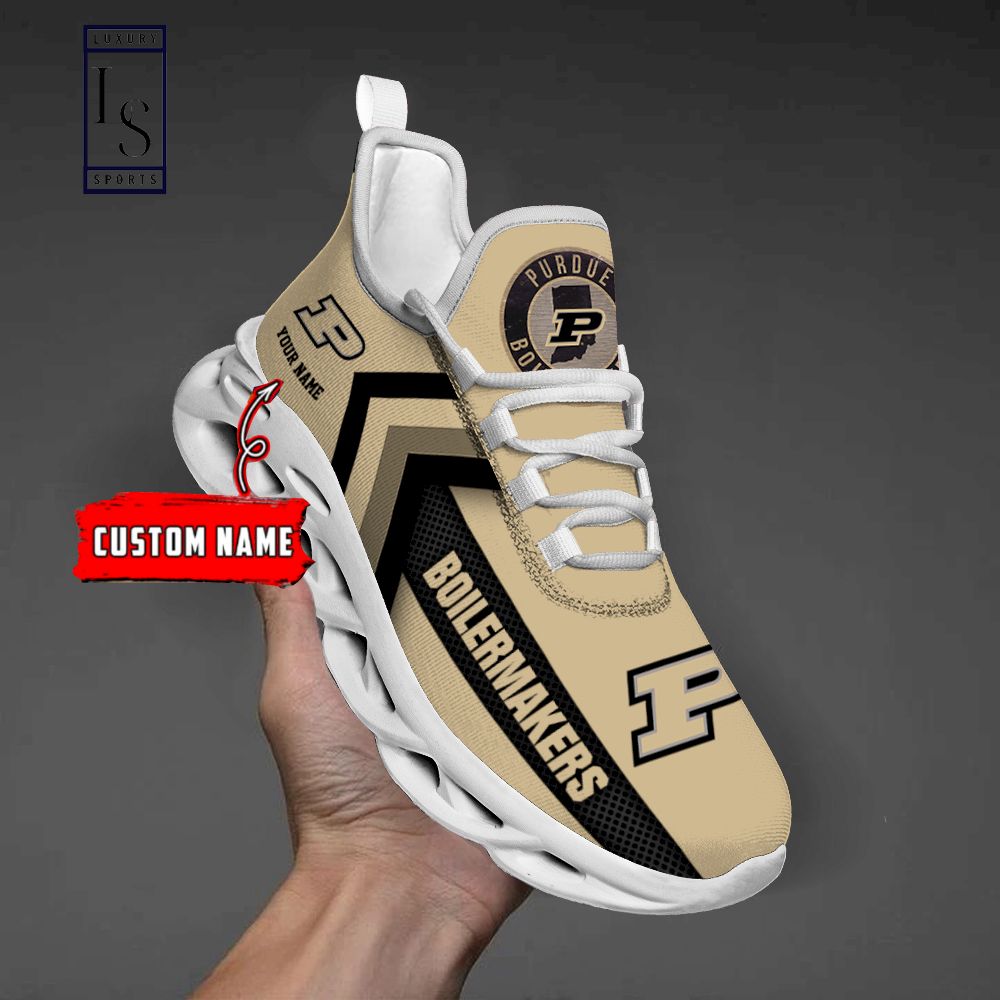 Purdue Boilermakers Personalized Max Soul Shoes