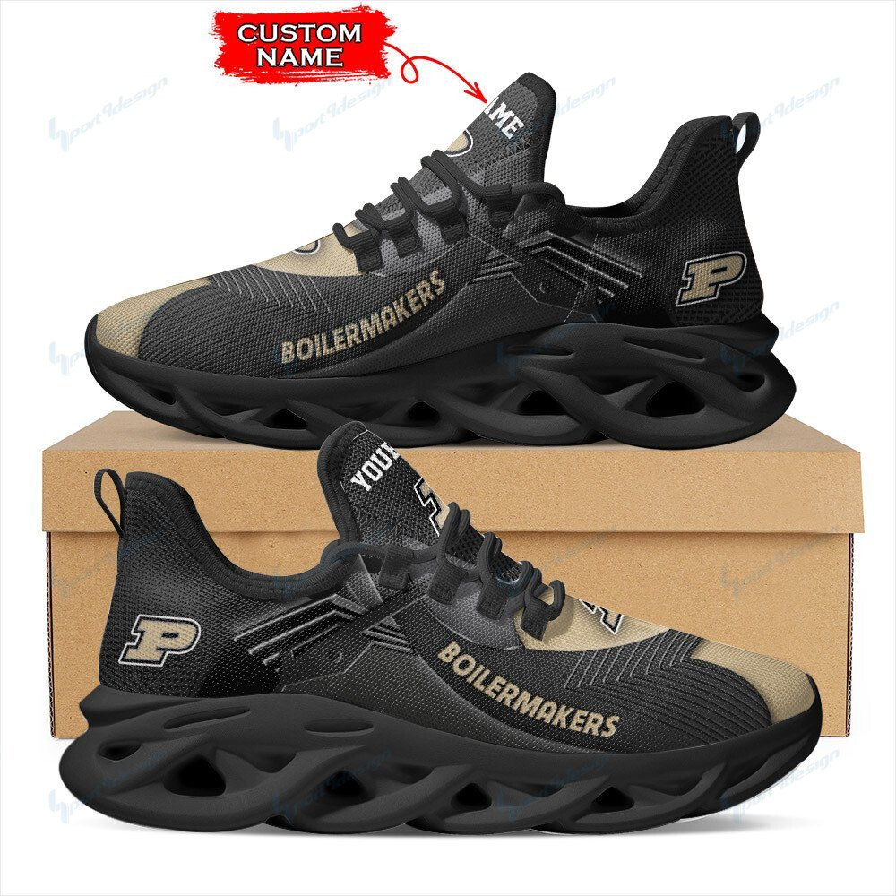 Purdue Boilermakers Personalized Max Soul YZ Running Sneakers 301