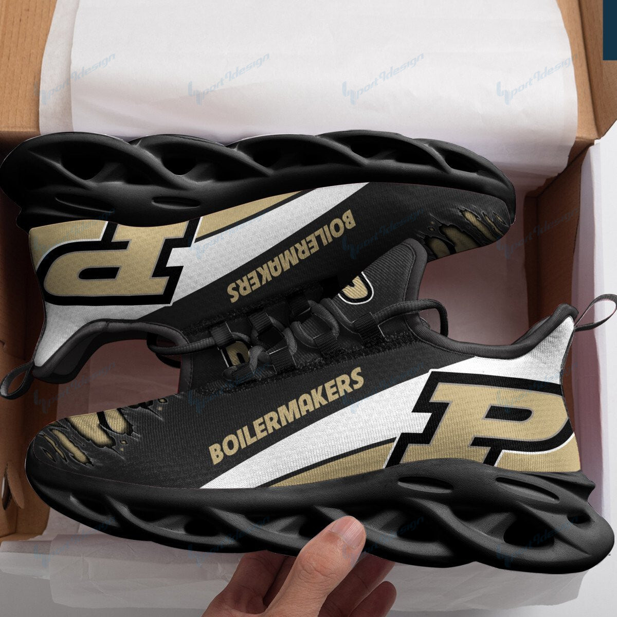 Purdue Boilermakers YZ Running Sneakers