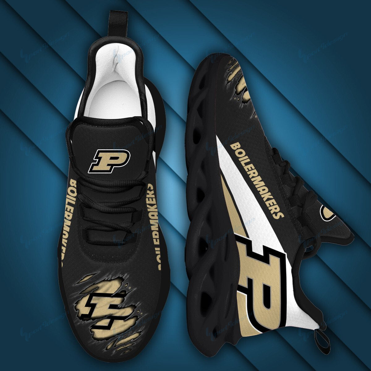Purdue Boilermakers YZ Running Sneakers