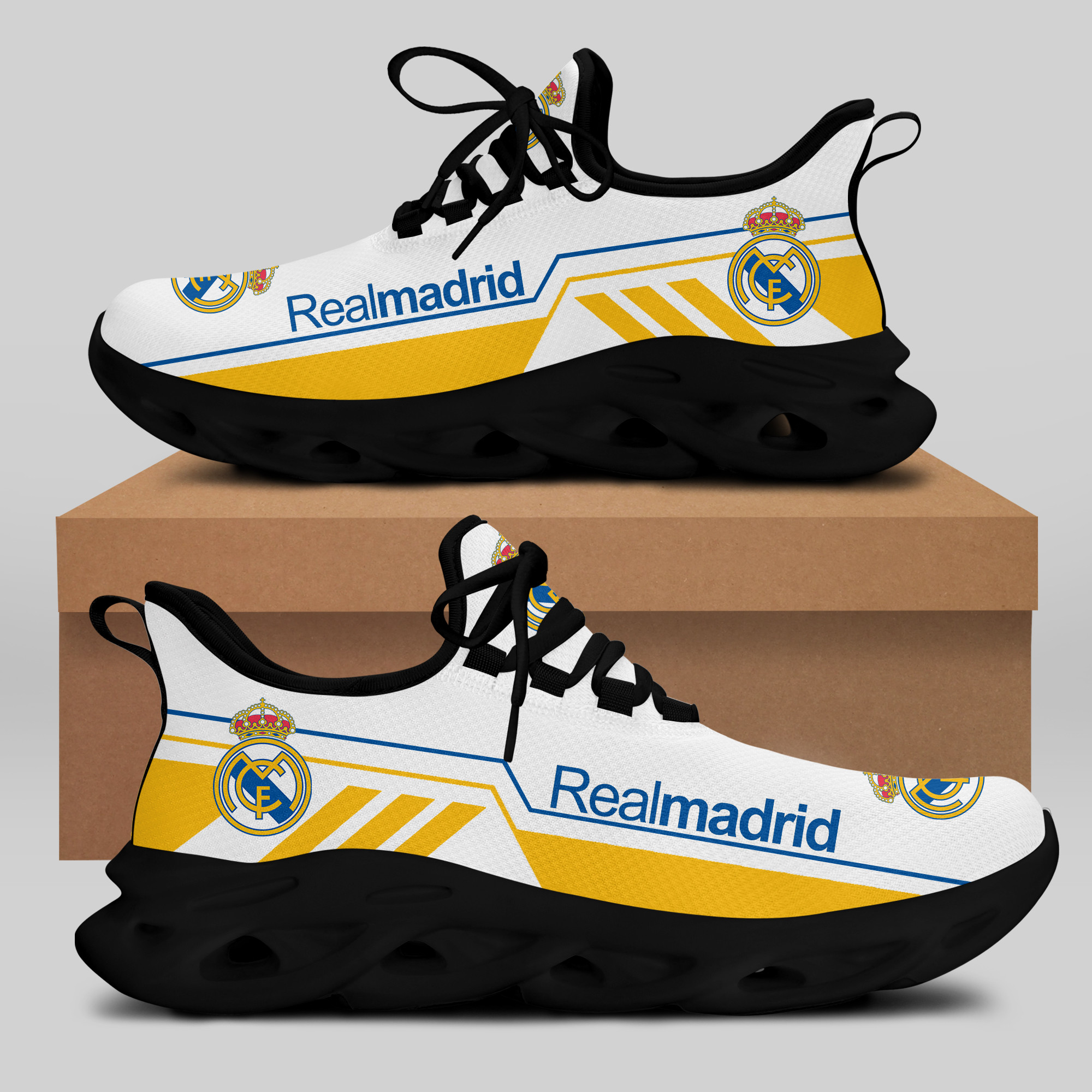 Real Madrid Sneakers Running Shoes Ver 12