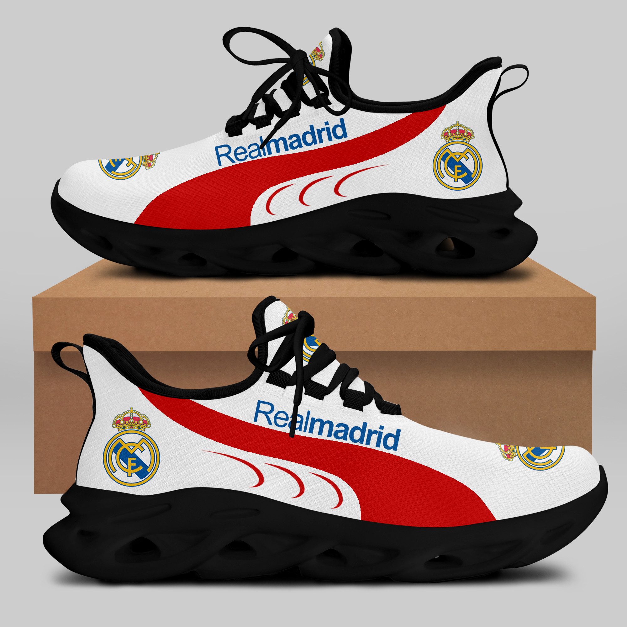 Real Madrid Sneakers Running Shoes Ver 6