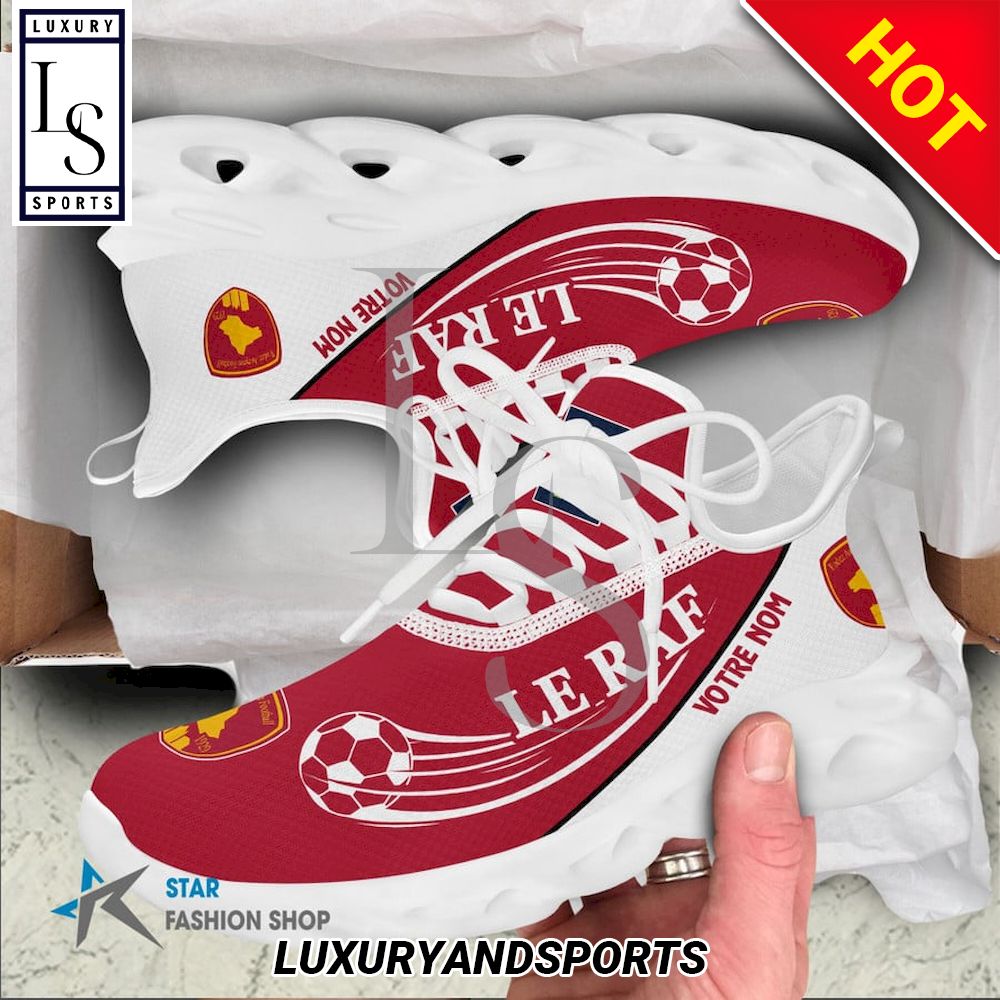 Rodez Aveyron Football Ligue 2 Custom Name Max Soul Shoes