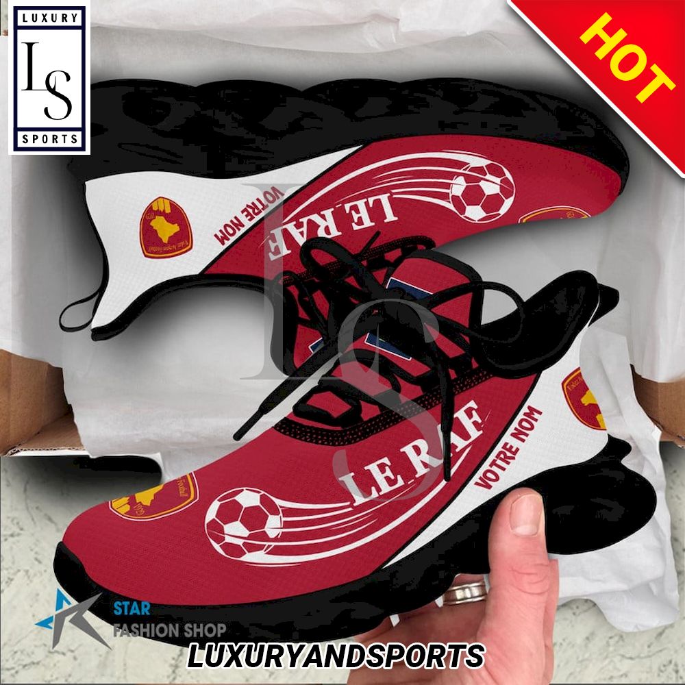 Rodez Aveyron Football Ligue 2 Custom Name Max Soul Shoes