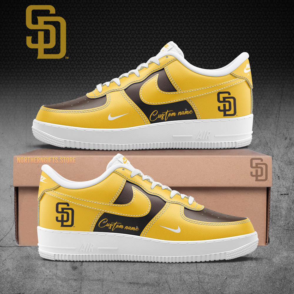 San Diego Padres Gifts For Fans Sneakers Custom Name-SP10042401ID10
