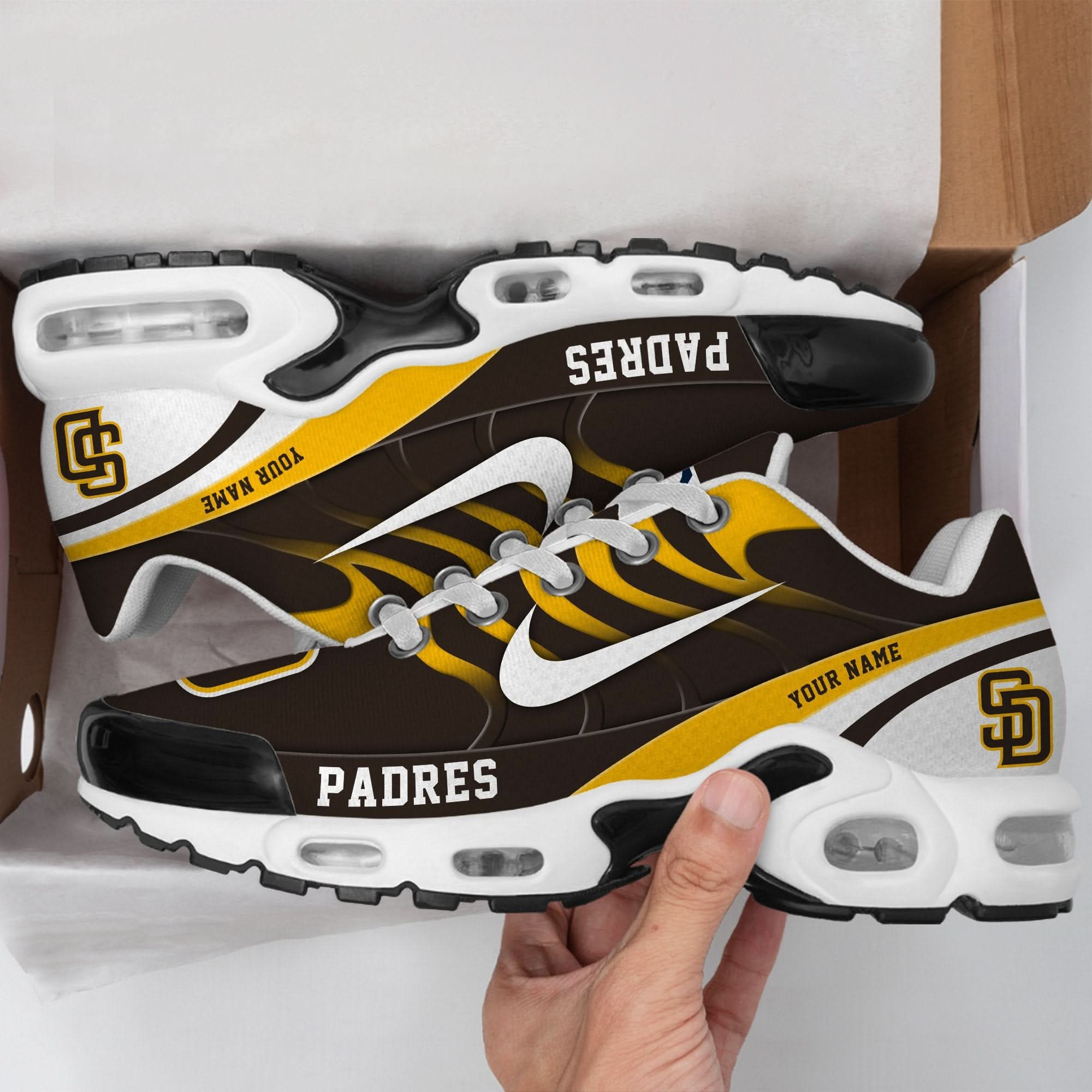 San Diego Padres Personalized Air Max Shoes 300525