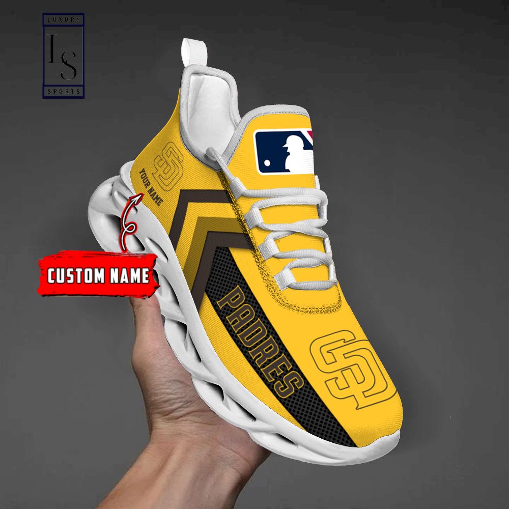 San Diego Padres Personalized Max Soul Shoes
