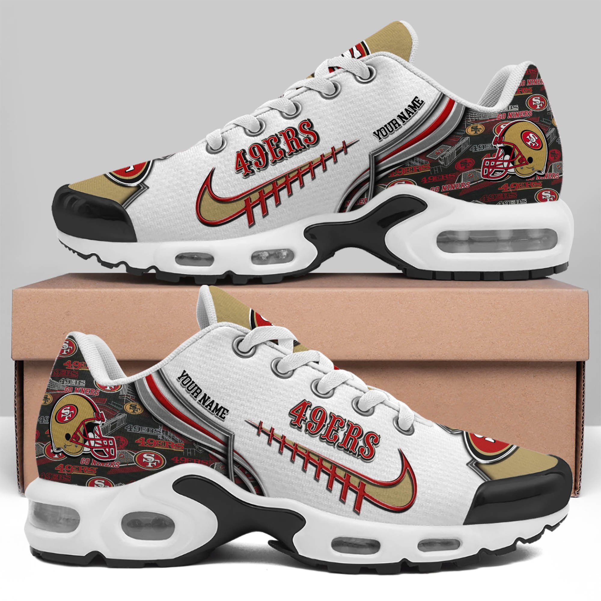 San Francisco 49Ers TN Shoes 2026 Version Custom Your Name 642