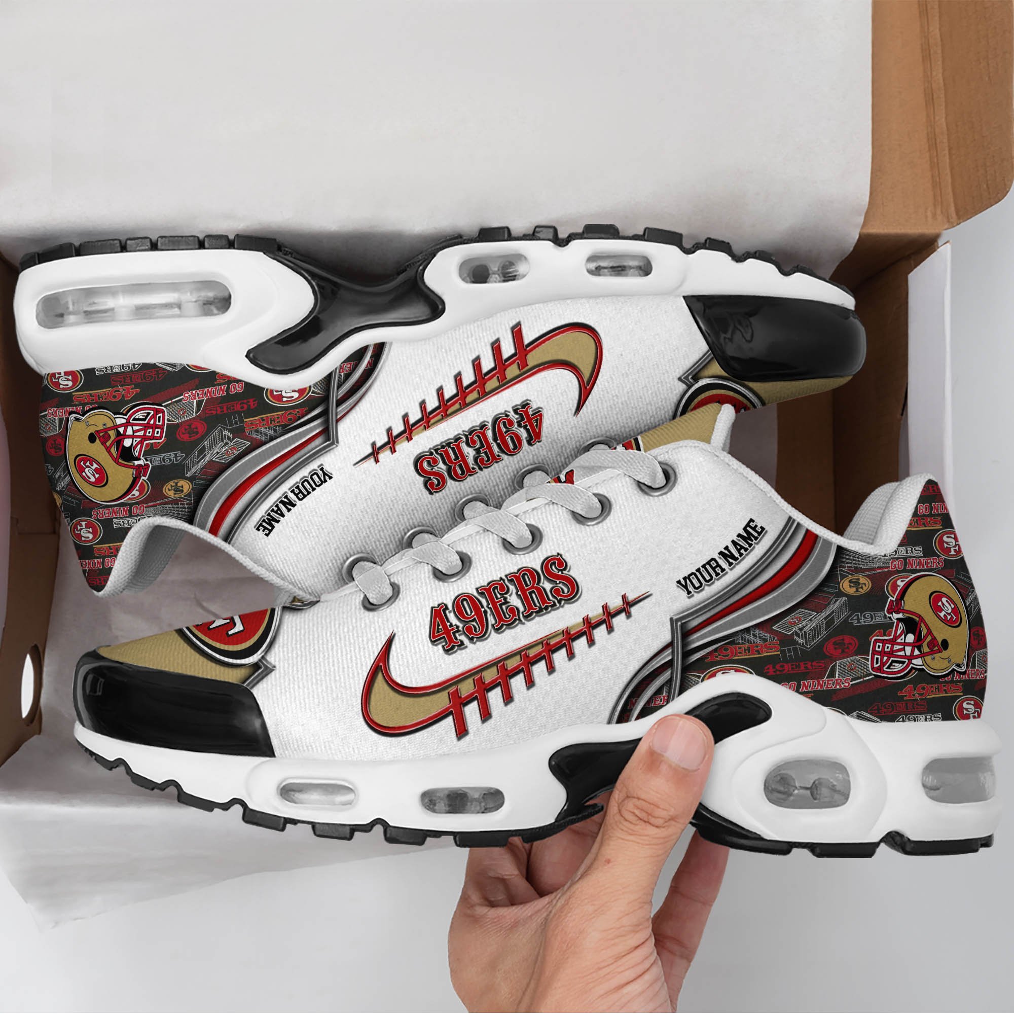 San Francisco 49Ers TN Shoes 2026 Version Custom Your Name 642