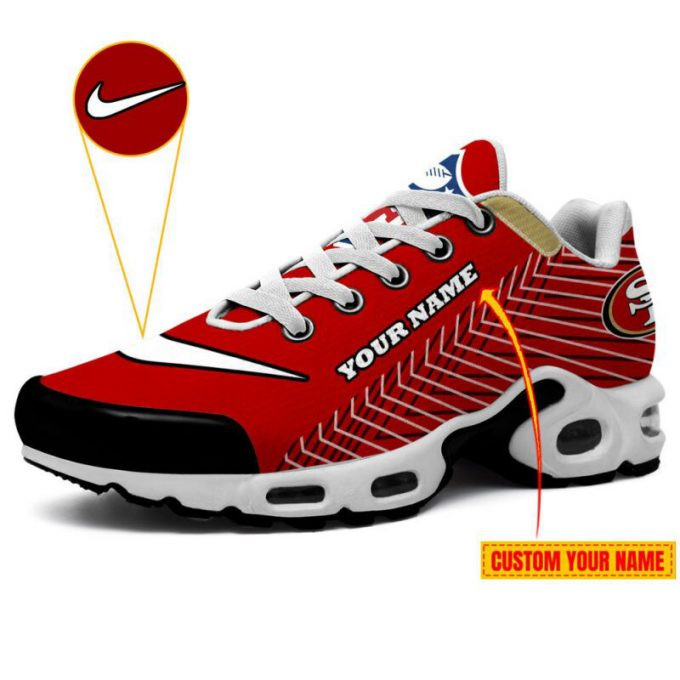 San Francisco Ers Custom Name Air Max Shoes Air Cushion Sneakers