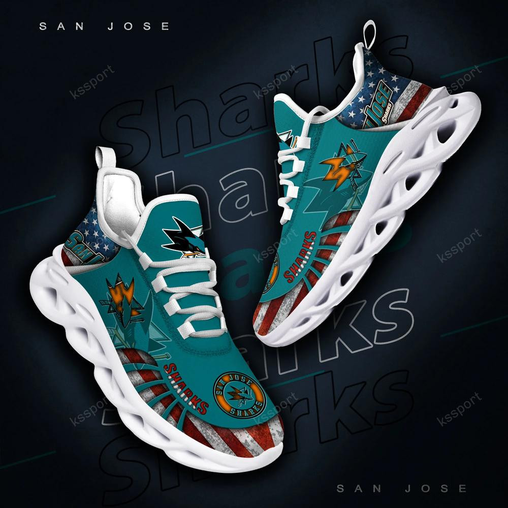 San Jose Sharks Max Soul Clunky Shoes