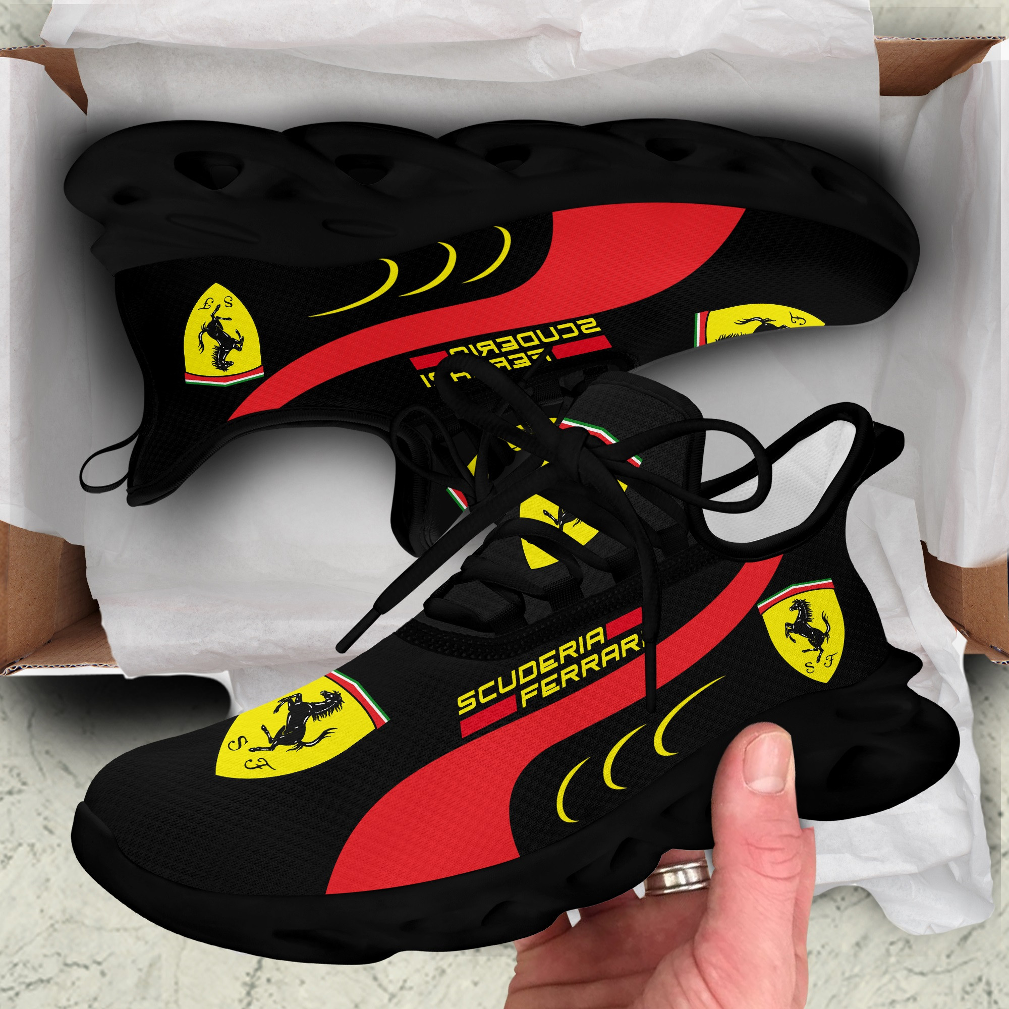 Scuderia Ferrari Chunky Custom Sneaker V3