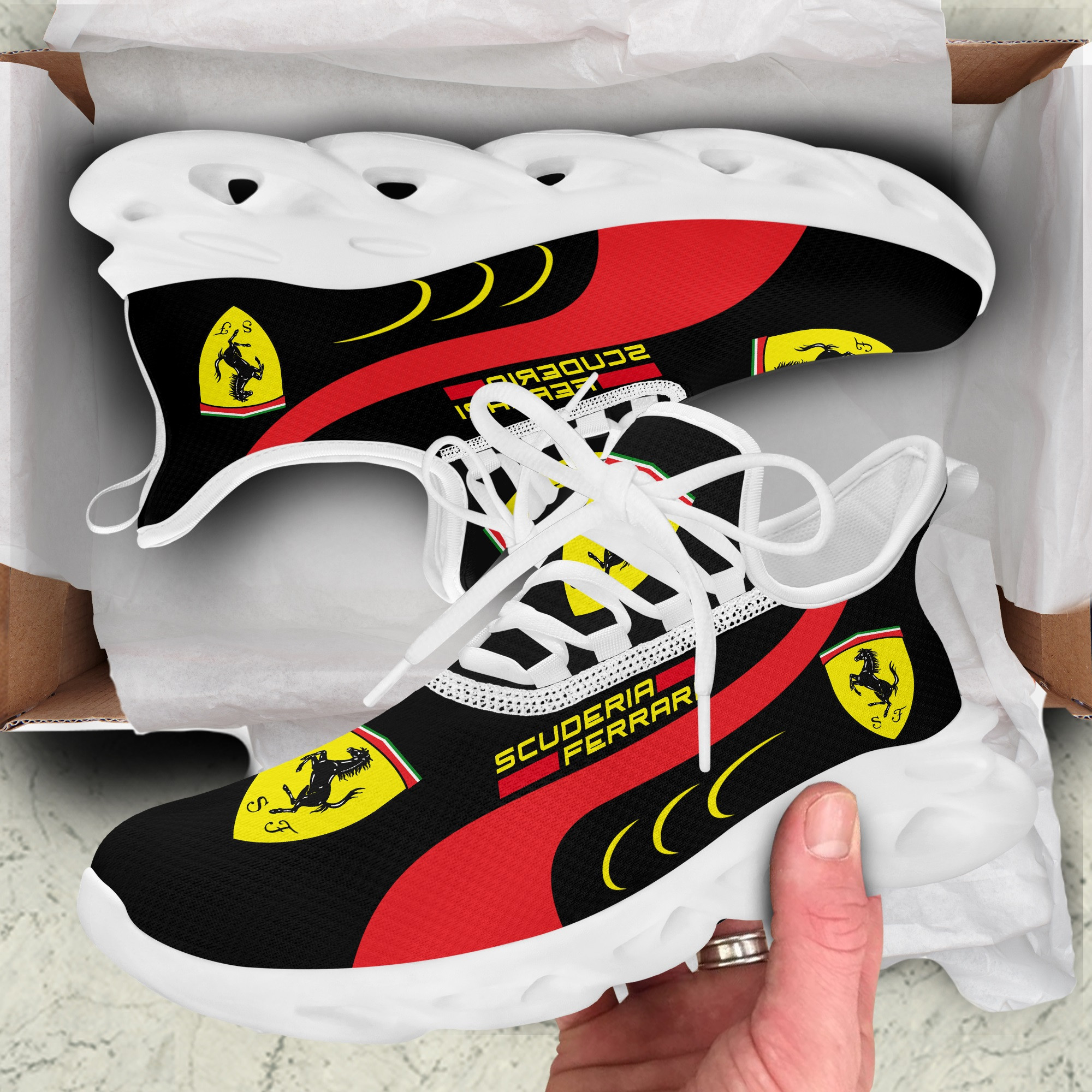Scuderia Ferrari Chunky Custom Sneaker V3