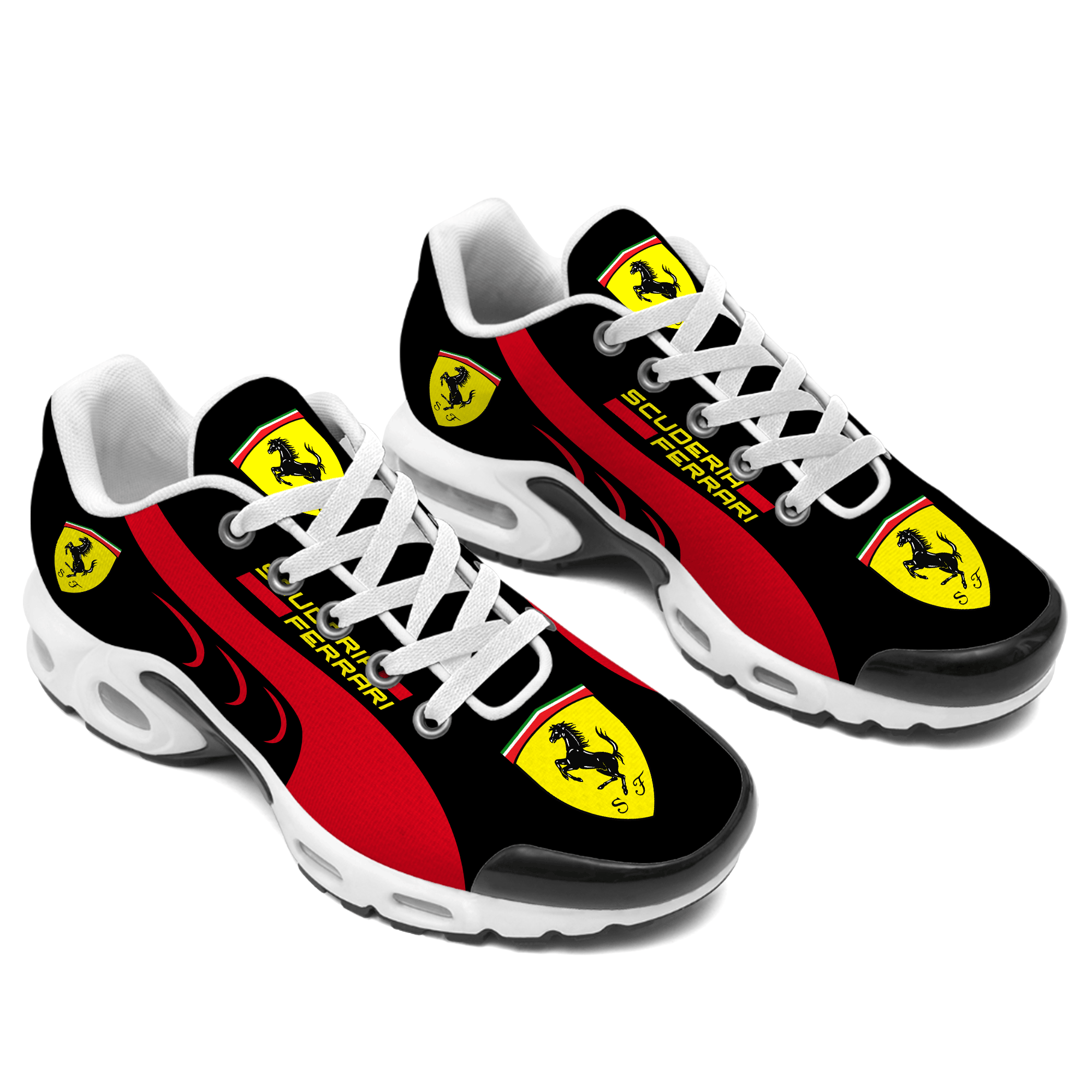 Scuderia Ferrari Motor Sport Team Air Cushion Red Sneaker