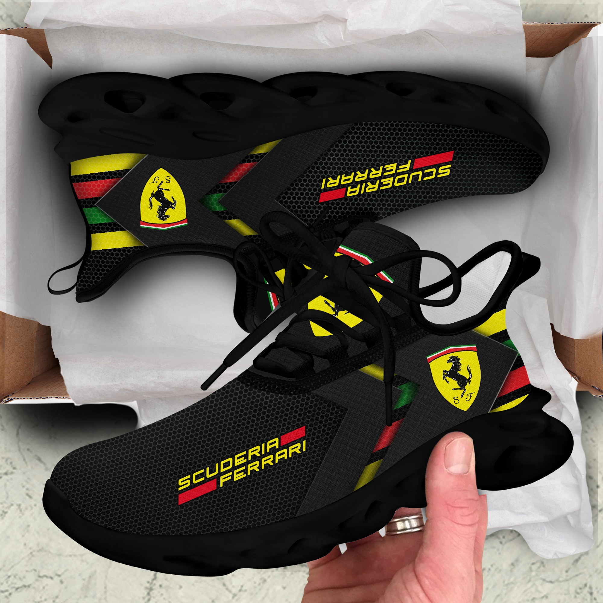 Scuderia Ferrari Q2 Chunky Custom Sneaker