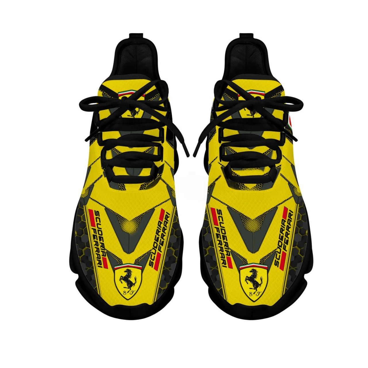 Scuderia Ferrari Yellow Version Chunky Custom Sneaker