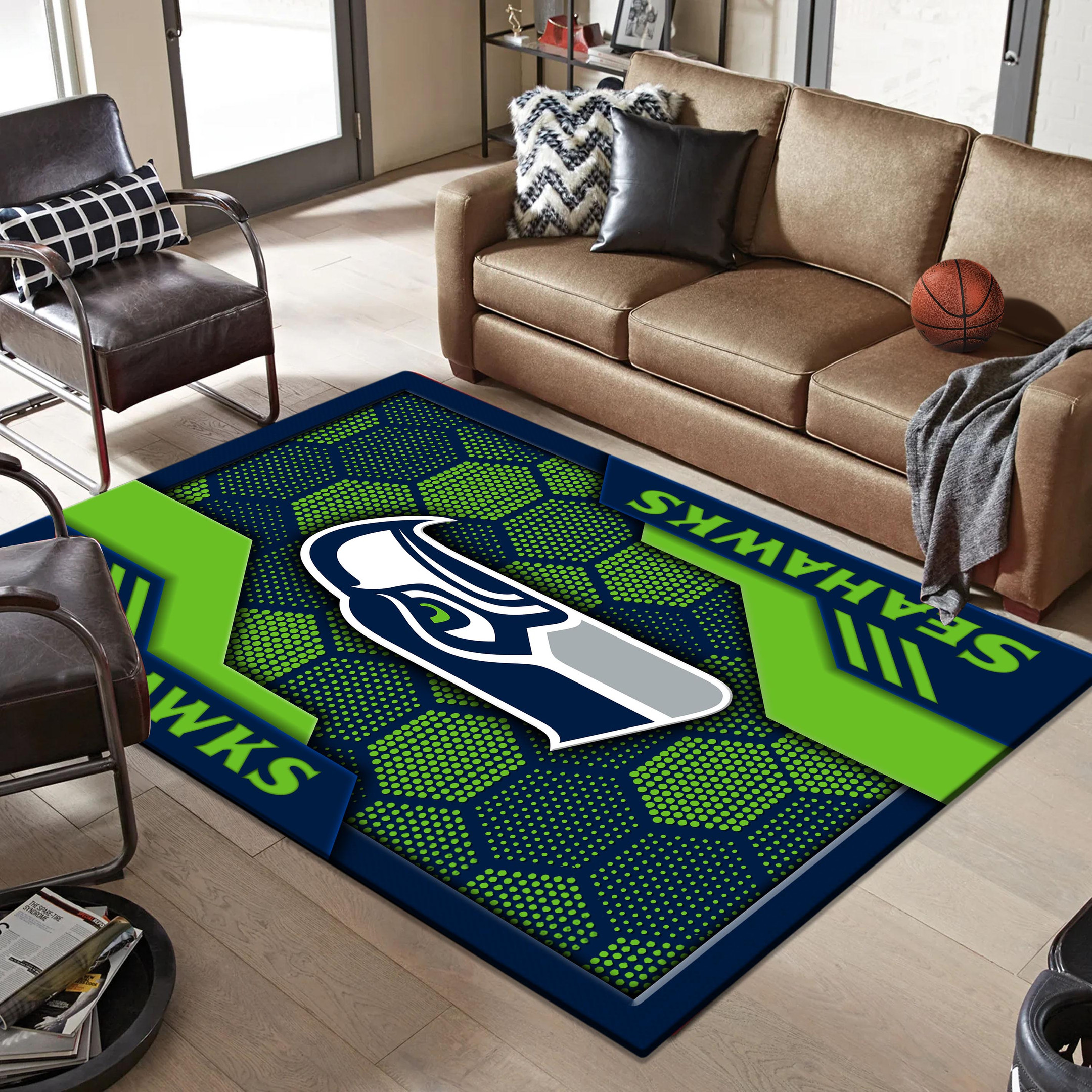 Seattle Seahawks Area Rugs 3108