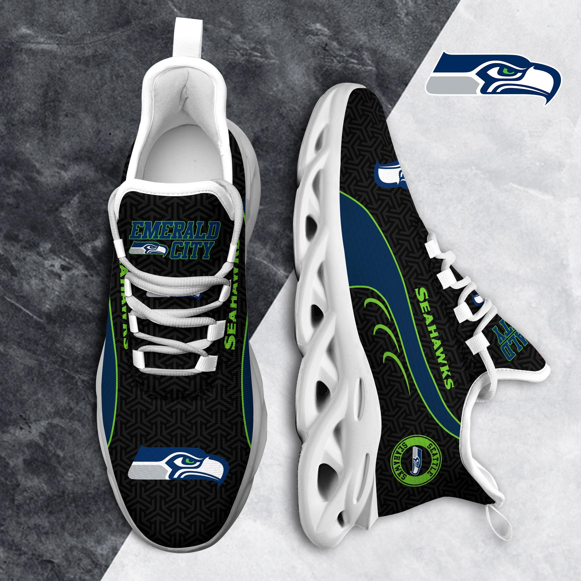 Seattle Seahawks Clunky Shoes T-42107