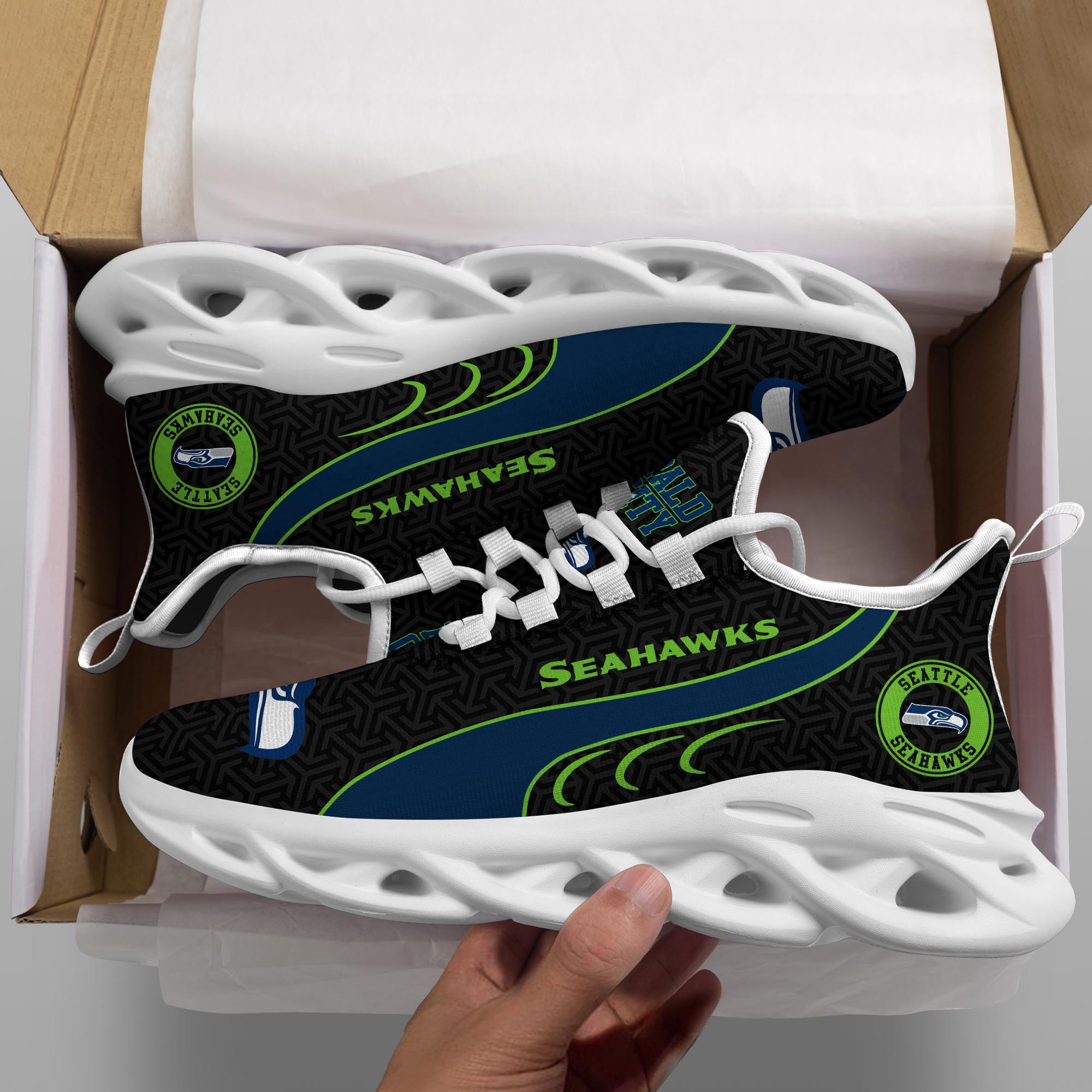 Seattle Seahawks Clunky Shoes T-42107