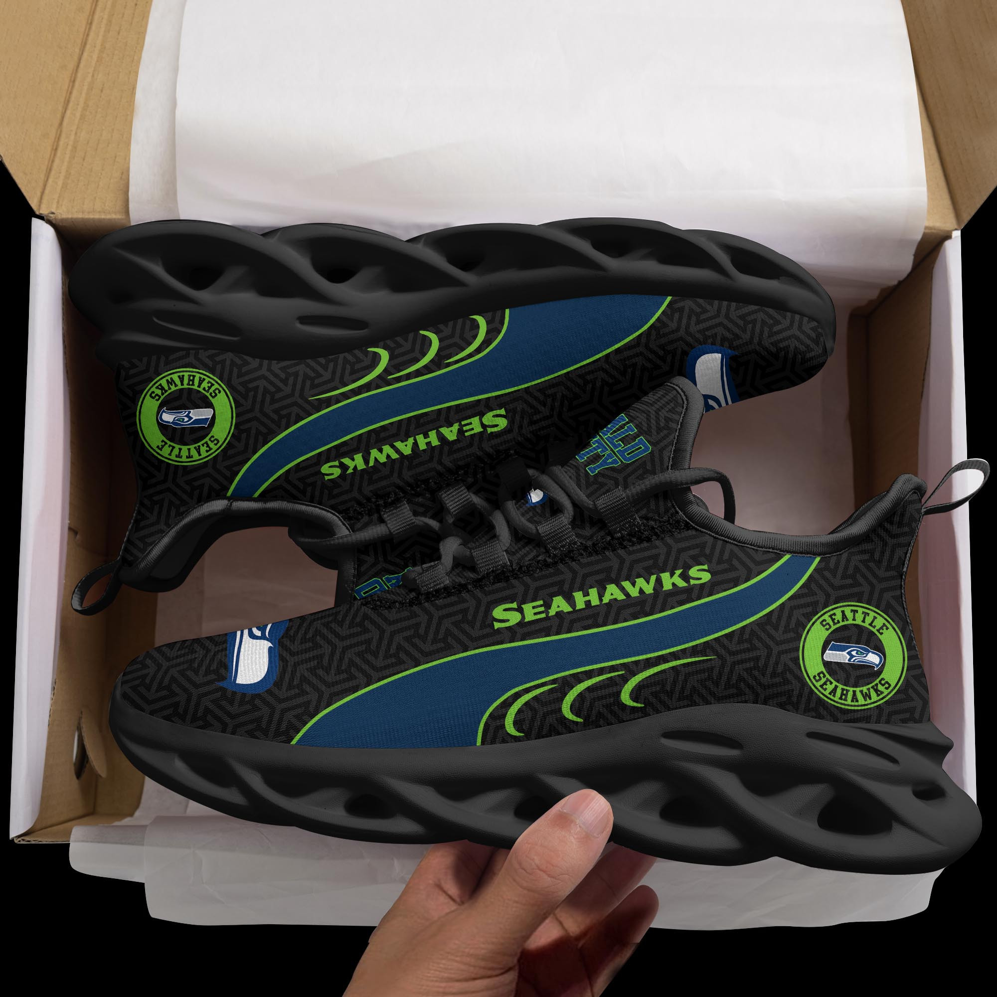 Seattle Seahawks Clunky Shoes T-42107