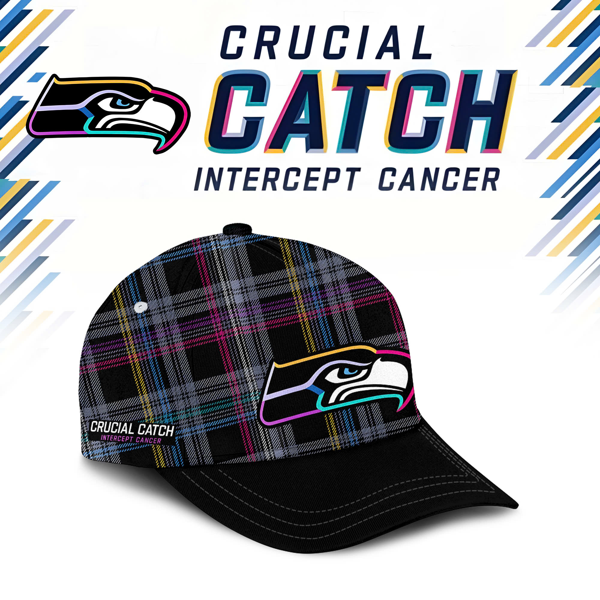 Seattle Seahawks Crucial Catch Cap