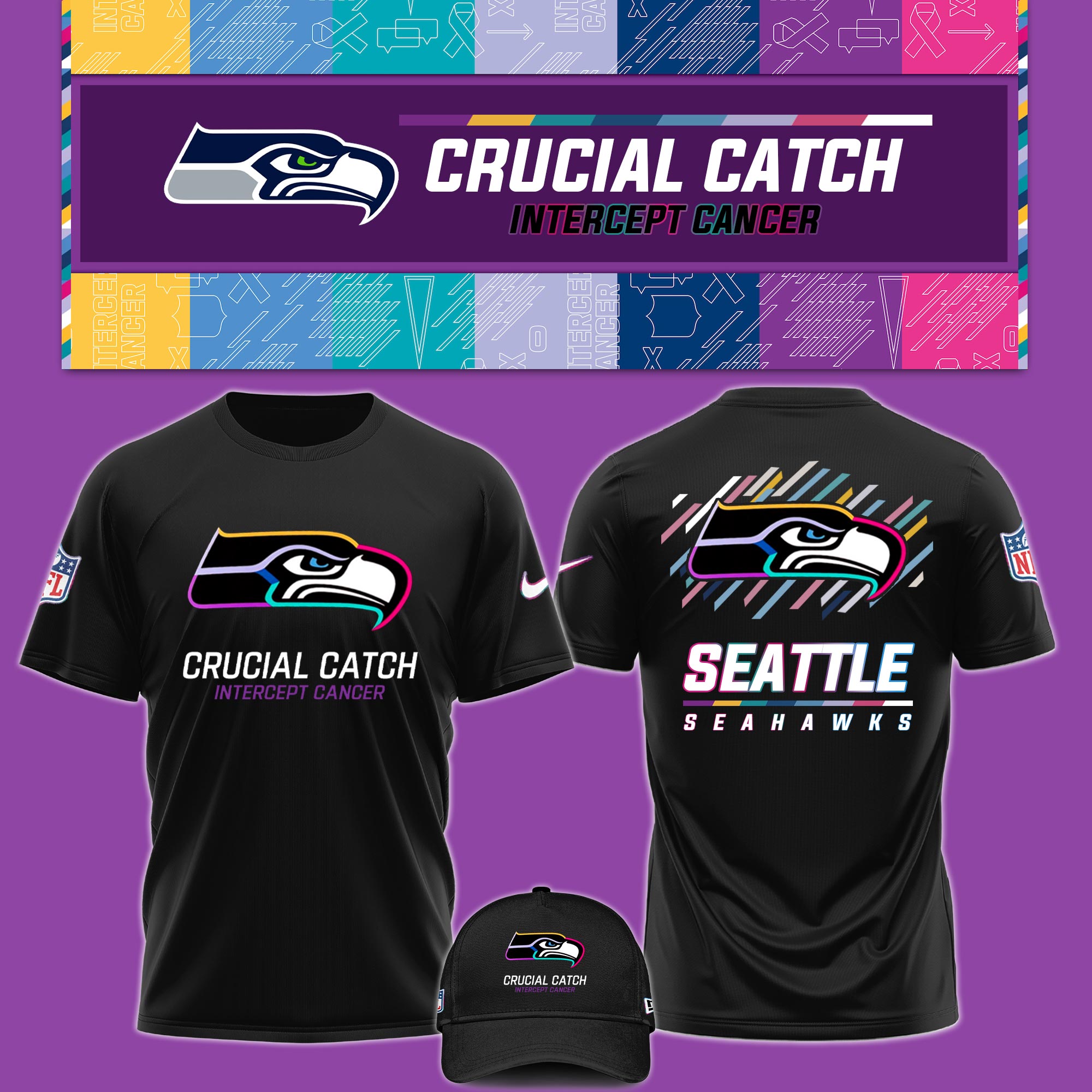 Seattle Seahawks Crucial Catch Hoodie