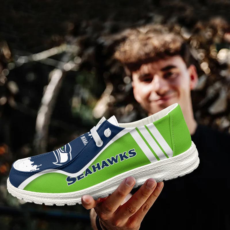Seattle Seahawks Hey Dude Shoes
