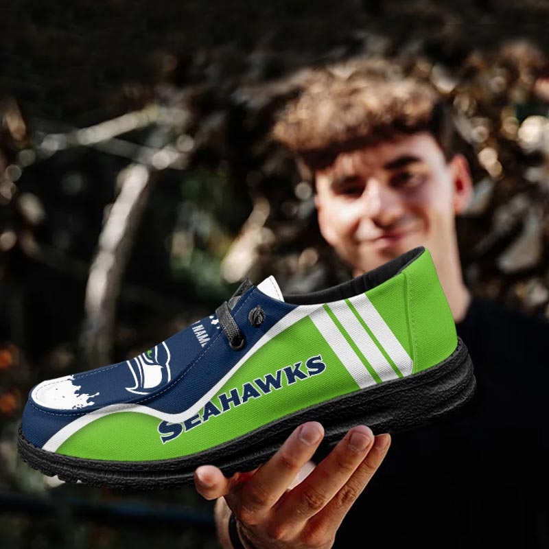 Seattle Seahawks Hey Dude Shoes