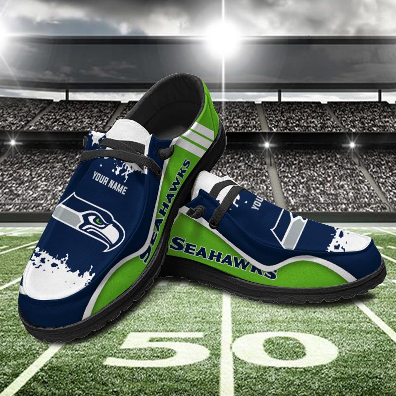 Seattle Seahawks Hey Dude Shoes