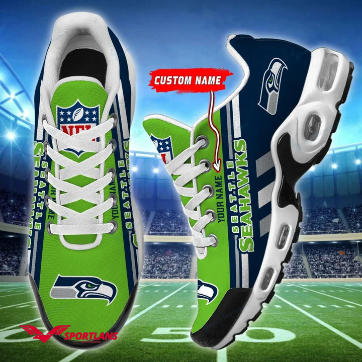 Seattle Seahawks Personalized TN Air Max Shoes Air Cushion Sneakers