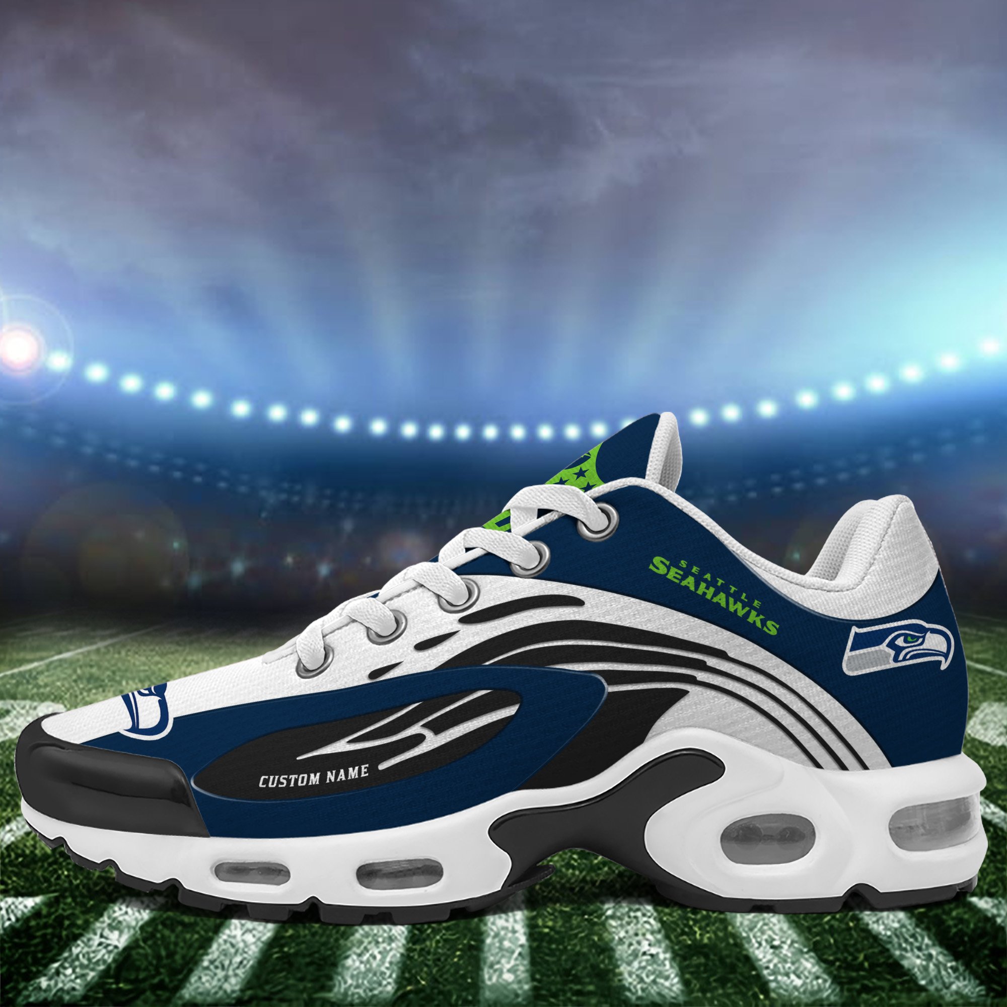 Seattle Seahawks TN Shoes 2026 Version Custom Your Name 950