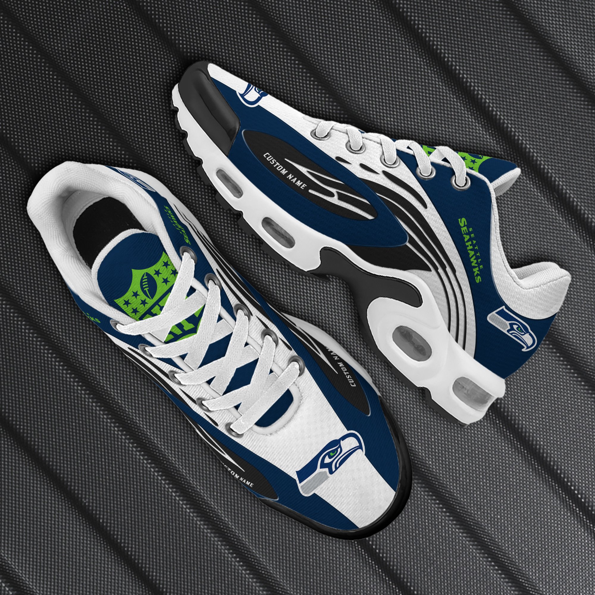 Seattle Seahawks TN Shoes 2026 Version Custom Your Name 950