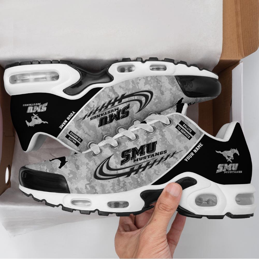 SMU Mustangs TN Shoes 2026 Version Custom Name, Camouflage Shoes
