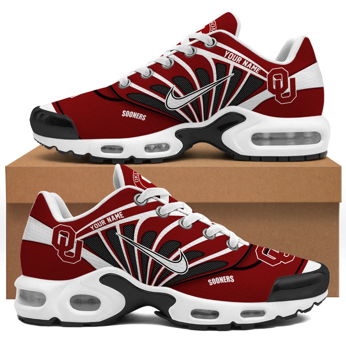 Sooners Air Max Plus Shoes - Limited